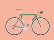 © Natalia Maca - Retro Road Bike Dark Green