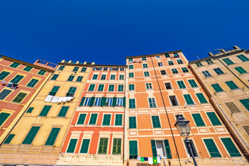 Wall Mural - Colored facades of Camogli in Liguria