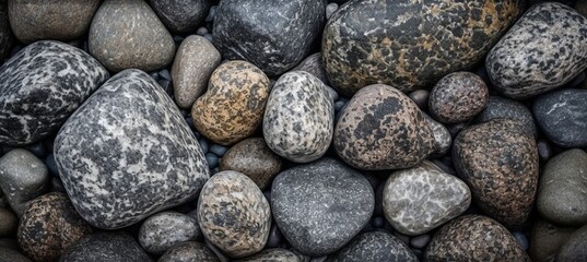 Wall Mural - rocks nature background. generative ai technology.
