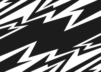 Wall Mural - abstract background with reflective lightning arrow pattern and with some copy space area