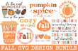 fall svg design bundle