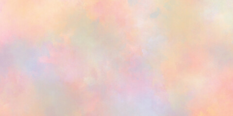 Wall Mural - Abstract brush painted watercolor background with watercolor stains, Bright multicolor background with pink and blue colors for wallpaper, decoration, card, graphics design and web design.	