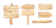 © Arsenova - Watercolor set the wooden pointer street signs guidepost. Textured wood hand-drawn illustration isolated on white background.Rustic board perfect for card, design, hike and walks, eco style.