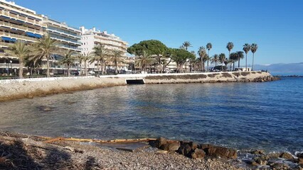 Wall Mural - The city of Antibes, south of France