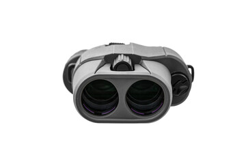 Wall Mural - Modern binoculars. An optical instrument for observation at long distances. Isolate on a white back.