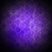 Grunge Style Purple Pattern Background With Scratches And Stains