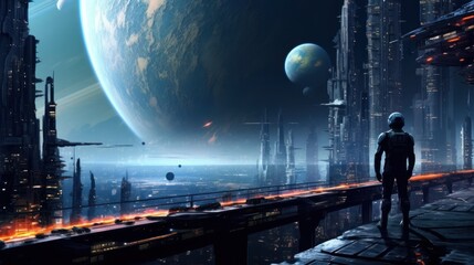 Scifi Game Artwork