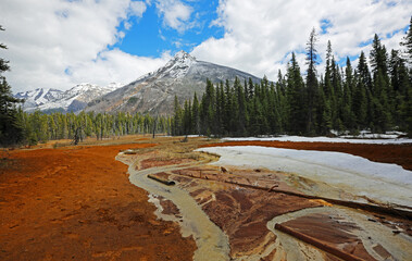 Wall Mural - View at Vermilion Peak - Canada