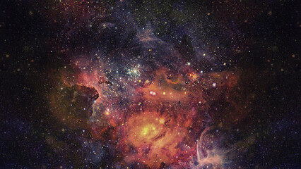 Wall Mural - image of the nebula in deep space. elements of this image furnished by nasa.