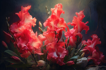 Wall Mural - Snapdragon flower