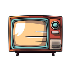 Poster - retro tv design