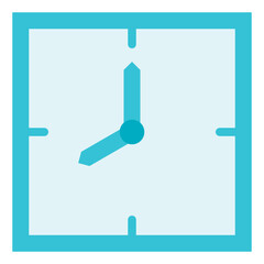 Canvas Print - Clock Icon