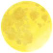 © koyuki - Realistic gold moon clipart PNG