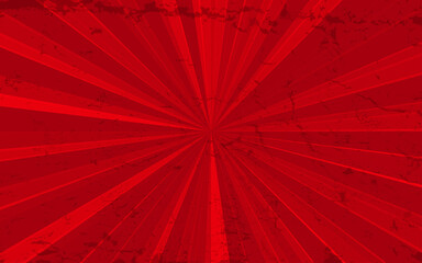 Wall Mural - abstract red colorful ray burst background. vector pattern texture. sunrays background. trendy design