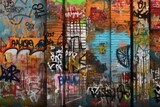 Fototapeta Paryż - graffiti on the wall
