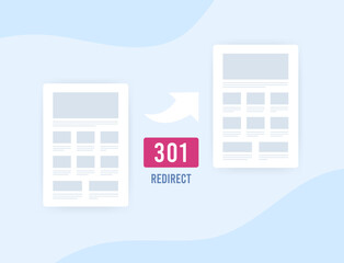 Wall Mural - enhance website seo with 301 redirects. upgrade from http to https for improved search rankings. 301