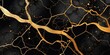© Man888 - Black and Gold Elegance: Design a luxurious and sophisticated background by combining black marble with golden veins or accents.