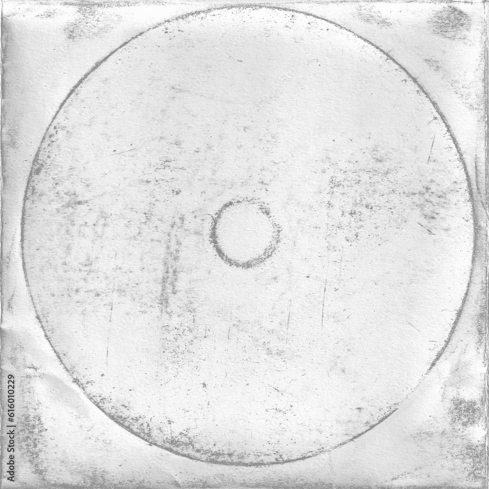 cd mark texture on paper for old cover art Stock Illustration | Adobe Stock