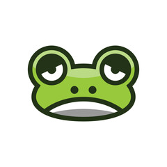 Sticker - Frog Head logo