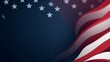 © Deep Ai Generation - USA flag background design for independence, veterans, labor, memorial day, army birthday, Generative Ai