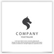 using the concept of a horse's head logo creative premium elegant template vector eps 10