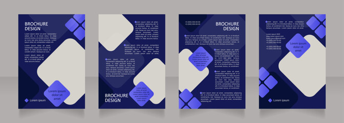 Treasury management services for business blank brochure layout design. Vertical poster template set with empty copy space for text. Premade corporate reports collection. Editable flyer paper pages