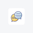 © Blinix Solutions - Playful Flat icon for Bubble Chat