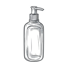 Sticker - lotion bottle design