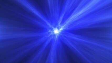 Wall Mural - high speed galaxy hyper jump in the space. abstract sci-fi galaxy background animation. neon glowing