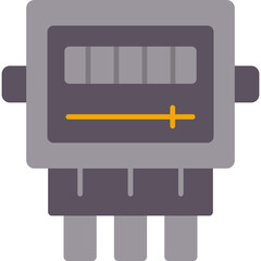 Poster - Electric Meter Icon