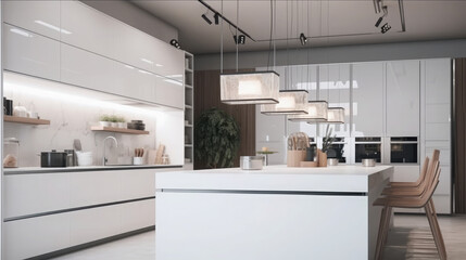 Modern Elegant kitchen interior