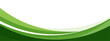 © BoBloob - Abstract business long banner background with green gradient color