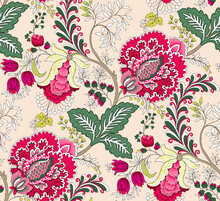 Allover Floral Design Patter  Ethnic Pattern Geomatrical Pattern 