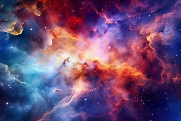Wall Mural - lights of space