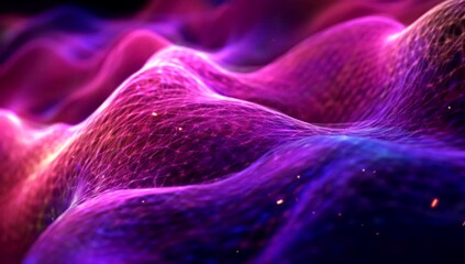 Technology digital wave background concept