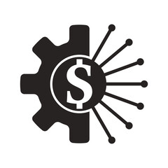 Sticker - Business network icon