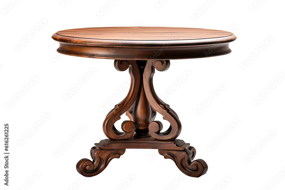 accent table isolated on a transparent background, generative ai Stock ...