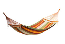 Hammock Isolated On A Transparent Background, Generative Ai