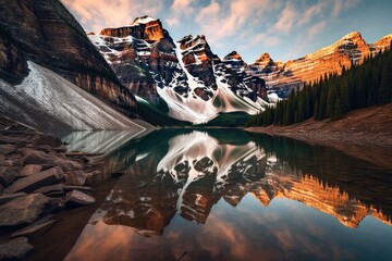 Wall Mural - Pristine Mountain Lakes