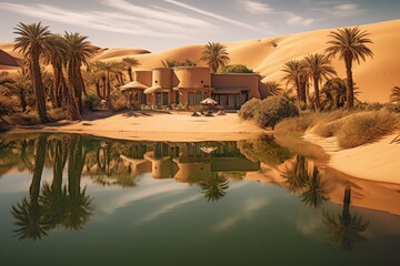 Poster - Pristine Desert Oasis