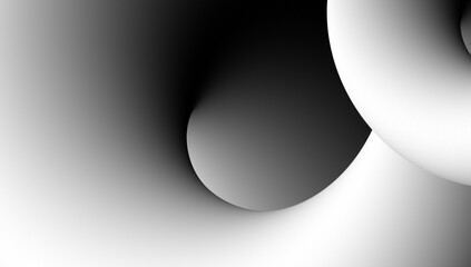 Wall Mural - black and white gradient background. vector abstract wallpaper