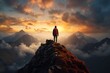 © Maximilian - An ai generated climber at the summit