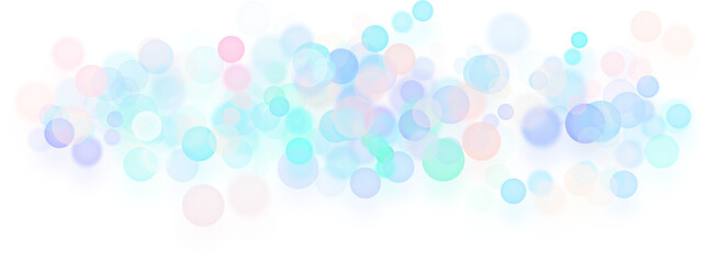Wall Mural - glowing bokeh flare abstract