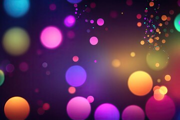 colourful spotlights, abstract image of concert lighting illumination background, ai generative