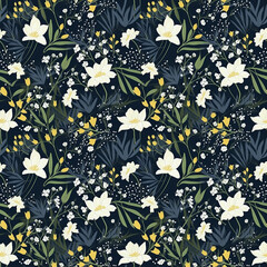 Floral seamless pattern