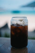 glass of iced cola
