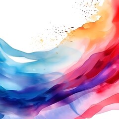 Wall Mural - Unleash your artistic side with watercolor brush stroke backgrounds for digital projects