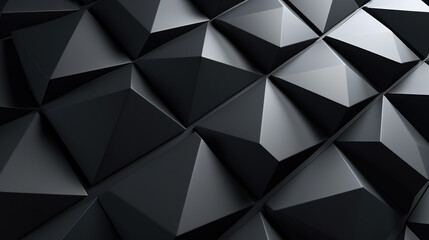  a polygonal music inspired wallpaper, ai generated image