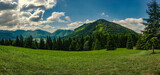 Fototapeta Do pokoju - Górski krajobraz, pasmo Małej Fatry Słowacja