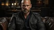 © sam - a man in a leather jacket